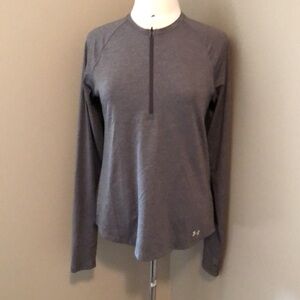 Under Armour Long Sleeve Shirt Grey Size Medium